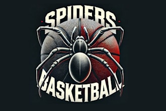 design high quality spider mascot logo with unlimited revision