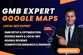 do your gmb listing setup, boost your local SEO in google maps