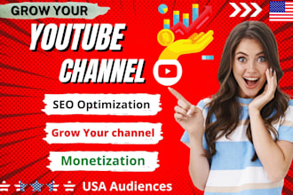 do best organic promotion and video SEO for  youtube channel