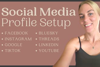 set up your social media marketing profiles
