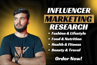 find best lifestyle, fashion, travel, fitness, food influencers email lists