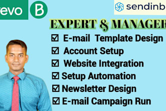 design brevo email newsletter template automation campaign