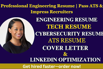 do engineering resume writing, tech resume construction cybersecurity resume