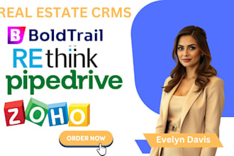 setup a custom crms website boldtrail rethink pipedrive  zoho