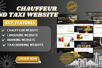 build expert chauffeur, taxi booking, taxi, limousine, car dealership website