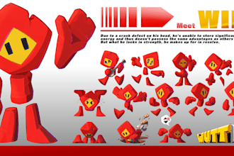 design your custom character