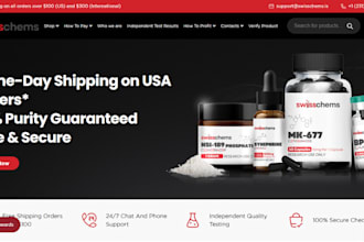 design private label supplement peptide website vitamine peptide website