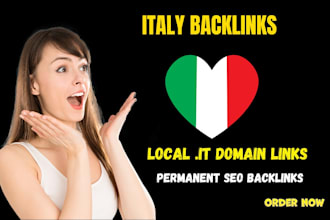 build 25 italy backlinks local high da dofollow quality authority italian link