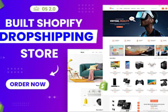 develop, design, and launch your ecommerce shopify website