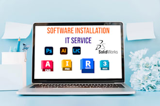 install and configure software via teamviewer