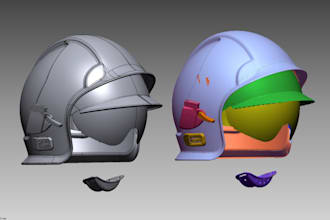 do reverse engineering and process stl files for 3d printing