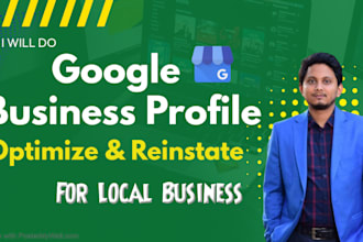 optimize google business profile for local SEO and gmb maps ranking