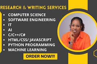 write on computer science, information technology, ai, and python programming