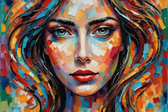 create stunning abstract arts with ai