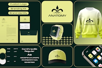 do fashion luxury streetwear apparel clothing logo design and branding kit