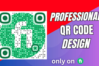 design a professional qr code with your logo