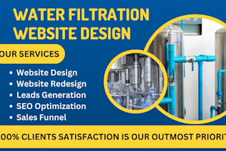 design water filtration water damage water restoration water treatment website
