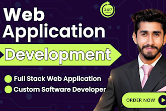 be ai software developer full stack web developer for web application in dot net