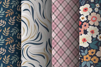 design unique boho, baby, marble, texture repeat pastel seamless patterns
