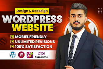 design, redesign, clone, build, rebuild wordpress, wordpress website development