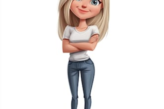 draw big head cartoon caricature from your face