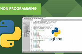 do python web scraping, data extraction, and automation scripts