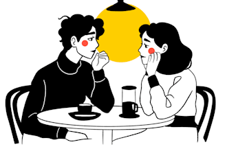 draw minimalist line art doodle illustrations, icons