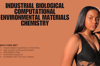 help in industrial biological computational environmental materials chemistry