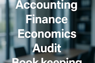 do accounting, finance, economics, audit and book keeping