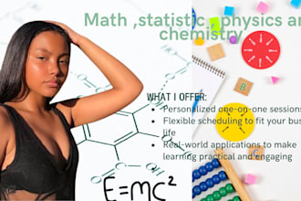 help you in math ,statistic , physics and chemistry