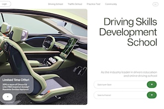 driving school website driving website school website education website driver