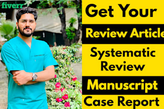do systematic review, manuscript, meta analysis, and case report