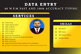 do fastest typing in one day, data entry, internet research
