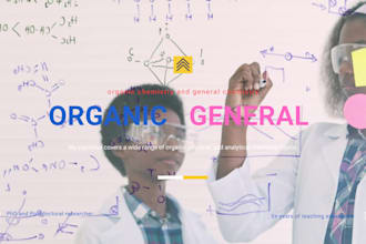 do organic chemistry and general chemistry tasks