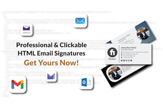 create a professional HTML signature for your email