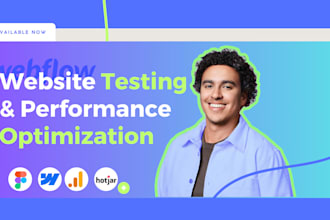 do responsive webflow website redesign and optimization