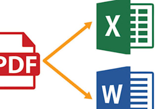 convert to pdf and pdf to word in an hour