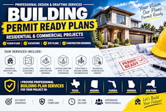 do building permit ready plans for texas, arizona, florida, georgia, new york
