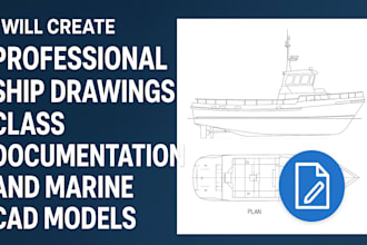 create professional ship drawings, class documentation, and marine cad models