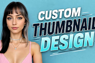 build a thumbnail design for your youtube or twitch channels