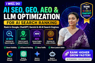 do ai seo geo  aeo and llm optimization for ai search ranking