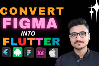 convert figma to flutter or xd to flutter UI with a responsive flutter design