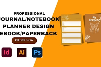 design, format notebook, low content journal worksheet digital planner workbook