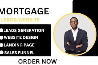 mortgage website mortgage leads mortgage sales funnel mortgage landing page