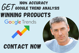 do google trends research and analysis to find winning product in targeted niche