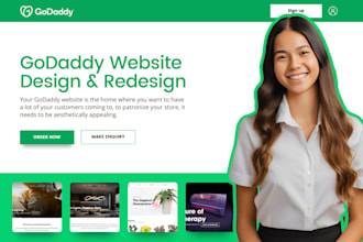 do godaddy website redesign godaddy website design, godaddy expert, godaddy SEO