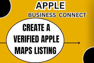 setup apple business connect verify brand company do apple maps seo for business