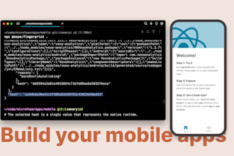 build your mobile app