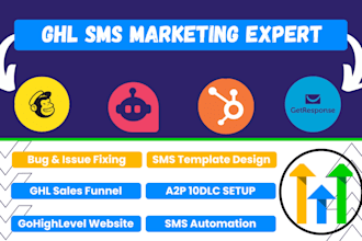 setup gohighlevel a2p 10dlc registration ghl ringcentral twilio sms marketing