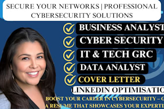 write cybersecurity resume data science data analytics resume and tech resume